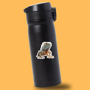 Iguana Sticker | Colorful Iguana Decal for Laptops, Water Bottles & More | Unique Animal Art Decor