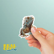 Iguana Sticker | Colorful Iguana Decal for Laptops, Water Bottles & More | Unique Animal Art Decor