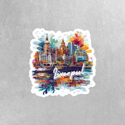 Liverpool Sticker | England Sticker | Liverpool Decal | Perfect for Fans & Collectors | Custom Vinyl Decals