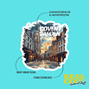 Covent Garden Sticker - London Decal, England Theme, Cute Travel Gift for Map Lovers & Souvenir Collectors
