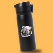 Notting Hill Sticker - London Decal, England Theme, Cute Travel Gift for Map Lovers & Souvenir Collectors