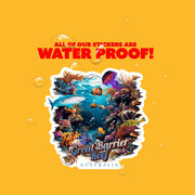 Great Barrier Reef Sticker | Australia Sticker | Australia Reef Decal