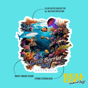 Great Barrier Reef Sticker | Australia Sticker | Australia Reef Decal
