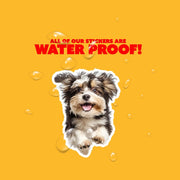 Running Havanese - Vinyl Dog Decal, Cute Havanese Decal, Pet Lover Gift, Car Laptop Sticker, Dog Owner Accessory