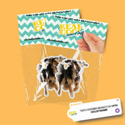 Running Afgan Hound - Vinyl Dog Decal, Cute Afgan Hound Decal, Pet Lover Gift, Car Laptop Sticker, Dog Owner Accessory