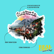 Austria Sticker | Austria Travel Decal | Austria Water Bottle Sticker