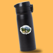 Albania Sticker | Accursed Mountains Vinyl Decal - Unique Travel Souvenir, Nature Lover Gift, Perfect for Laptops & Water Bottles