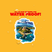 Albania Sticker | Butrint National Park Vinyl Decal - Unique Travel Souvenir, Nature Lover Gift, Perfect for Laptops & Water Bottles