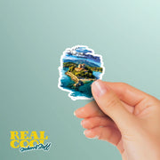 Albania Sticker | Butrint National Park Vinyl Decal - Unique Travel Souvenir, Nature Lover Gift, Perfect for Laptops & Water Bottles