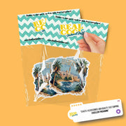 Algeria Sticker | Algiers Vinyl Decal - Unique Travel Souvenir, Nature Lover Gift, Perfect for Laptops & Water Bottles