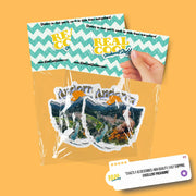 Andorra Sticker | Andorra Vinyl Decal - Unique Travel Souvenir, Nature Lover Gift, Perfect for Laptops & Water Bottles