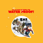 Andorra Sticker | Ski Andorra Vinyl Decal - Unique Travel Souvenir, Nature Lover Gift, Perfect for Laptops & Water Bottles