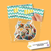 Book Worm Sticker | Cute Reading Decal, Book Lover Gift, Library Decor, Laptop Sticker, Literary Art, School Supplies, Bookish Gift