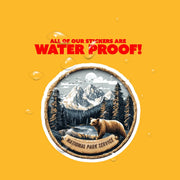 National Park Service Sticker | Outdoor Adventure Decal for Nature Lovers & Hikers | Waterproof Vinyl Art