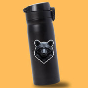 Black Bear Sticker | Black Bear Geometric Sticker | Bear Sticker Kaleidoscope