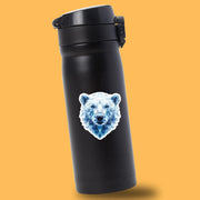 Polar Bear Sticker | Polar Bear Geometric Sticker | Bear Sticker Kaleidoscope