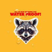 Racoon Sticker | Racoon Geometric Sticker | Racoon Sticker Kaleidoscope