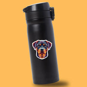 Rottweiler Sticker | Rottweiler Geometric Sticker | Rottweiler Sticker Kaleidoscope