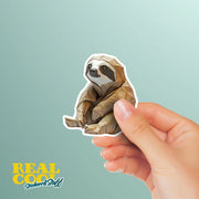 Origami Sloth Sticker - Cute Sloth Sticker - Origami Penguin Decal