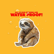 Origami Sloth Sticker - Cute Sloth Sticker - Origami Penguin Decal