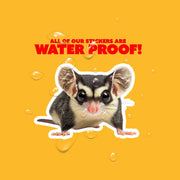 Sugar Glider Sticker | Cute Sugar Glider Decal for Animal Lovers & Nature Enthusiasts | Gift for Glider Fans Collectors