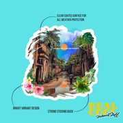 Bangladesh Sticker | High-Quality Vinyl Bangladesh Street Decal | Unique Travel Souvenir | Perfect for Laptops, Water Bottles & More