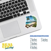 Anguilla Sticker | Caribbean Decal for Laptops, Water Bottles & Travel Lovers | Unique Island Souvenir