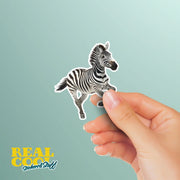 Zebra Sticker | Zebra Decal for Car, Laptop & Wall | Wildlife Lovers Decor
