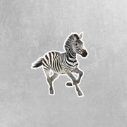Zebra Sticker | Zebra Decal for Car, Laptop & Wall | Wildlife Lovers Decor