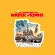 Vienna Austria Sticker | Vienna Austria Travel Decal | Austria Water Bottle Sticker