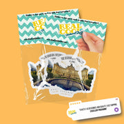 The Habsburg Splendor Vienna Austria Sticker | Vienna Austria Sticker | Vienna Austria Travel Decal | Austria Water Bottle Sticker