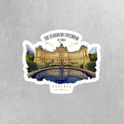 The Habsburg Splendor Vienna Austria Sticker | Vienna Austria Sticker | Vienna Austria Travel Decal | Austria Water Bottle Sticker