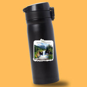 Krimmler Wasserfalle Austria Sticker | Austria Travel Decal | Austria Water Bottle Sticker