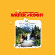 Krimmler Wasserfalle Austria Sticker | Austria Travel Decal | Austria Water Bottle Sticker