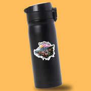 Austria Sticker | Austria Travel Decal | Austria Water Bottle Sticker