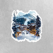 St. Anton Austria Sticker | Austria Travel Decal | Austria Water Bottle Sticker