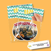 Baku Azerbaijan Sticker | Azerbaijan Water Bottle Decal | Baku Sticker