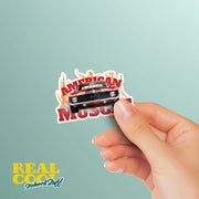 American Muscle Car Sticker | Muscle Car Decal | Hot Rod Sticker
