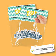 My Favorite Engineer Sticker Calls Me Mom Sticker | Engineer Sticker