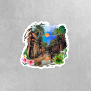 Bangladesh Sticker | High-Quality Vinyl Bangladesh Street Decal | Unique Travel Souvenir | Perfect for Laptops, Water Bottles & More