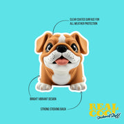 Rubber Bulldog Sticker | Bulldog Sticker | Bulldog Decal