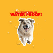 Anatolian Shepherd Running Sticker - Durable Waterproof Vinyl Decal for Cars, Laptops & Water Bottles, Dog Lover Gift