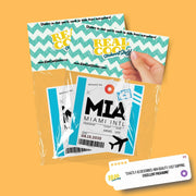 MIA Luggage Tag Sticker | Aviation Stickers | Miami Airport Sticker