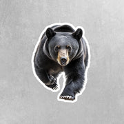Running Black Bear Sticker | Black Bear | Run Bear Sticker