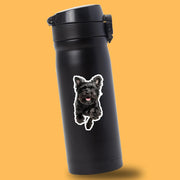 Affenpinscher Sticker | Running Affenpinscher Sticker