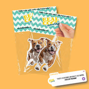 Stafford Shire Bull Terrier Sticker | Running Stafford Shire Bull Terrier Sticker