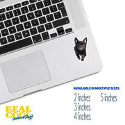 Black Chihuahua Sticker | Cute Chihuahua Decal for Dog Lovers | Waterproof Pet Vinyl Sticker | Gift for Dog Owners & Animal Enthusiasts