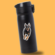 Beauceron Sticker | Running Beauceron Dog Sticker