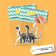 Brontosaurus Sticker | Dinosaur Water Bottle Sticker | Brontosaurus Decal