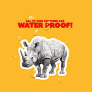 Rhinoceros Sticker | Rhinoceros Decal | Rhino Sticker